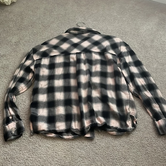 “BP: Plaid Button down top size small” - Picture 4 of 7